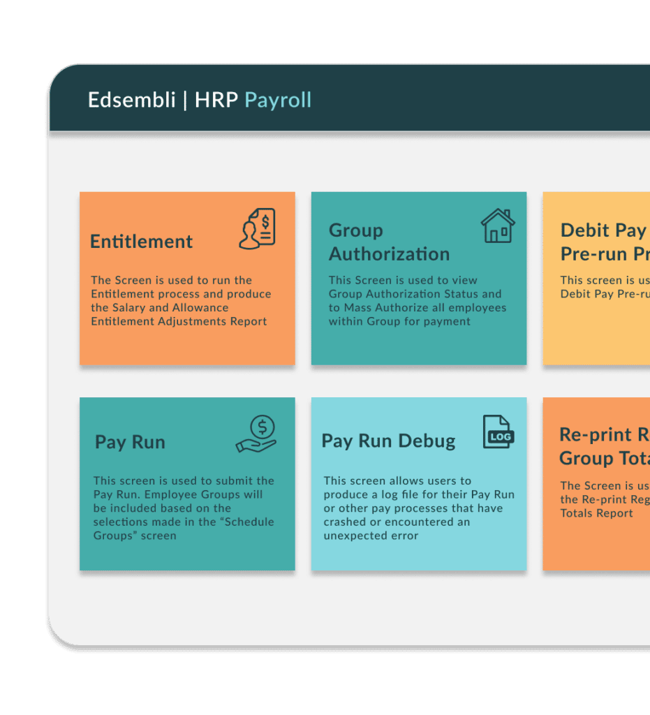 Dashboard of Edsembli | HRP Payroll Portal